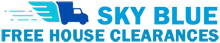 sky blue house clearances logo mobile